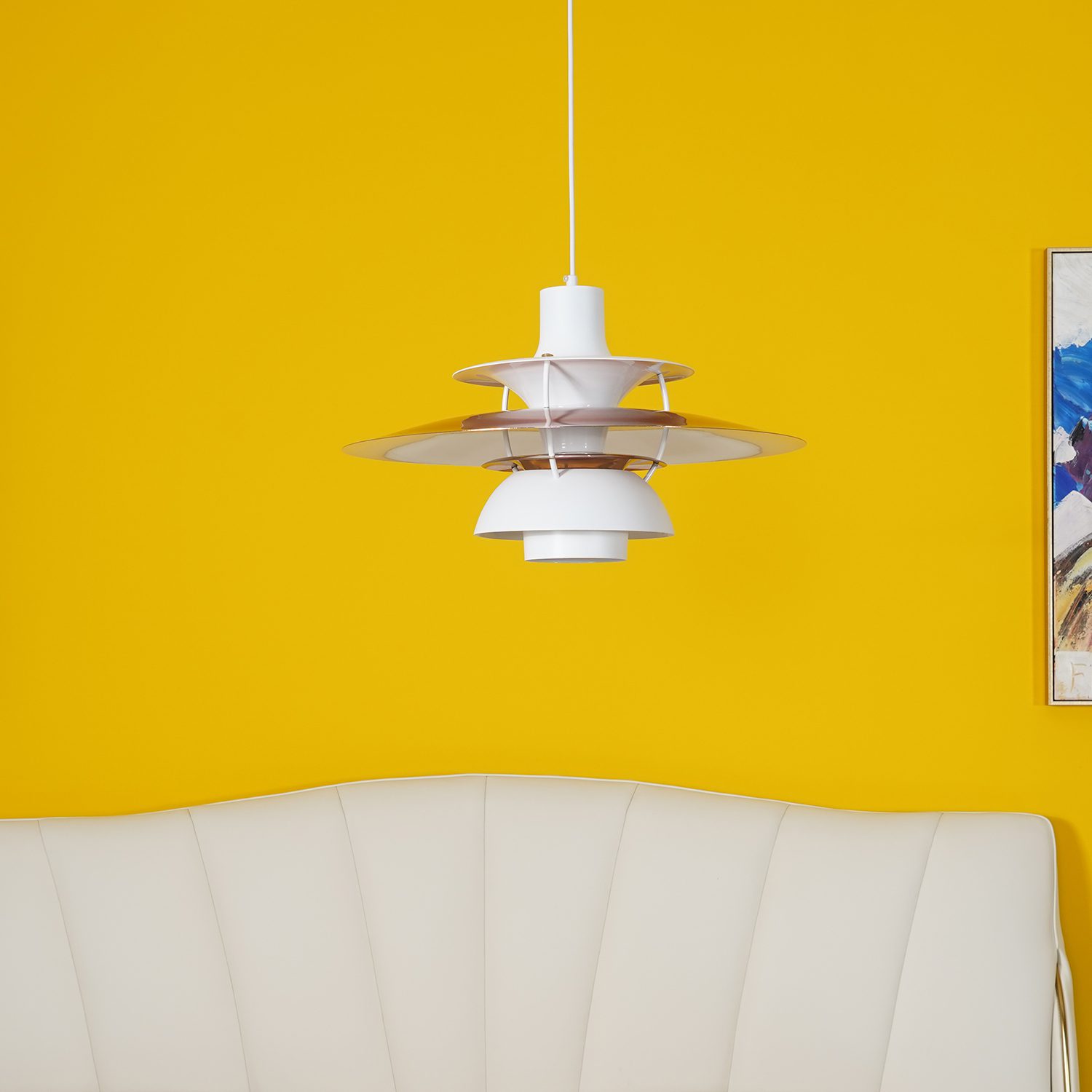 reflective pendant light