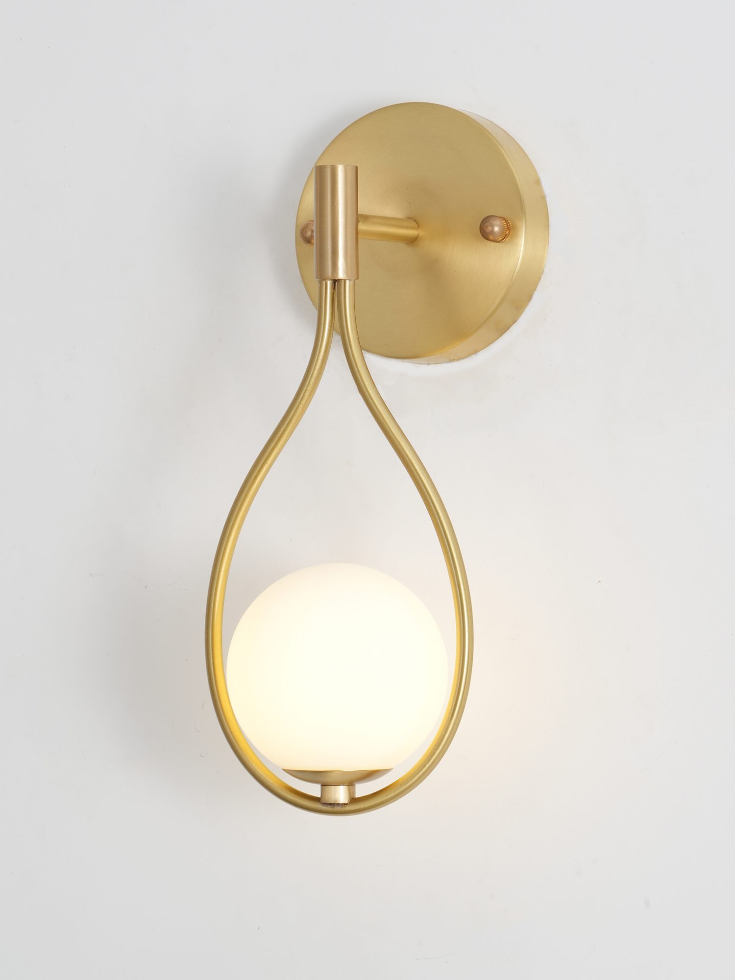 Brass Vanity Wall Lamp - Brass Vanity Wall Lamp - Mooielight