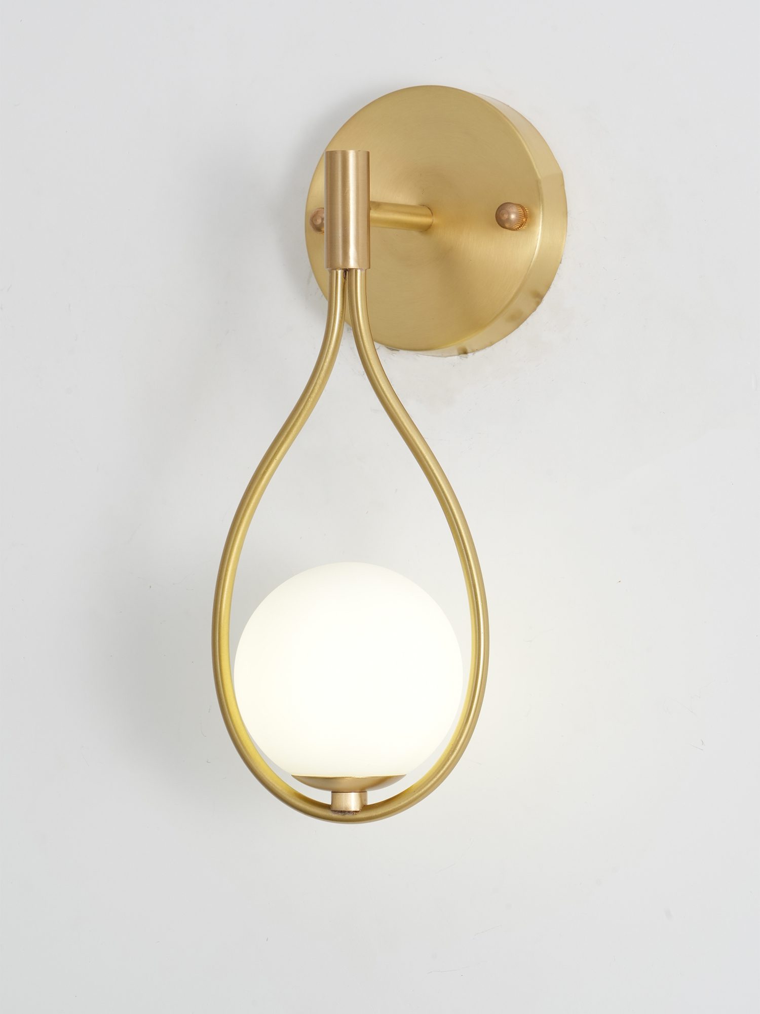 Brass Vanity Wall Lamp - Brass Vanity Wall Lamp - Mooielight