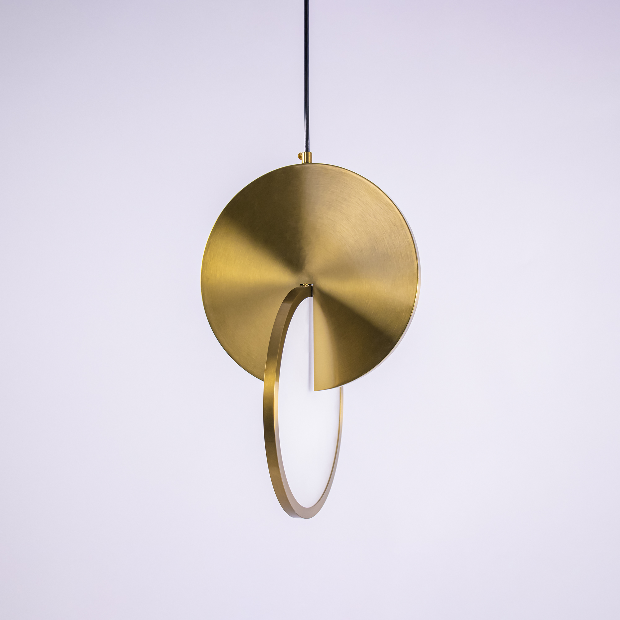 Dish10v Pendant Brass - Graypants