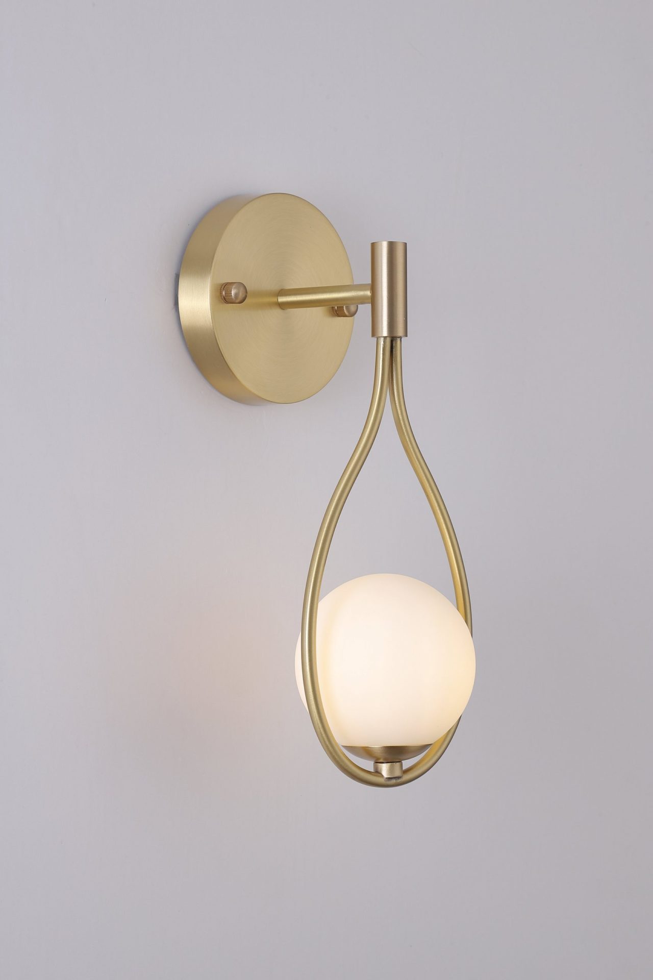 Brass Vanity Wall Lamp - Brass Vanity Wall Lamp - Mooielight