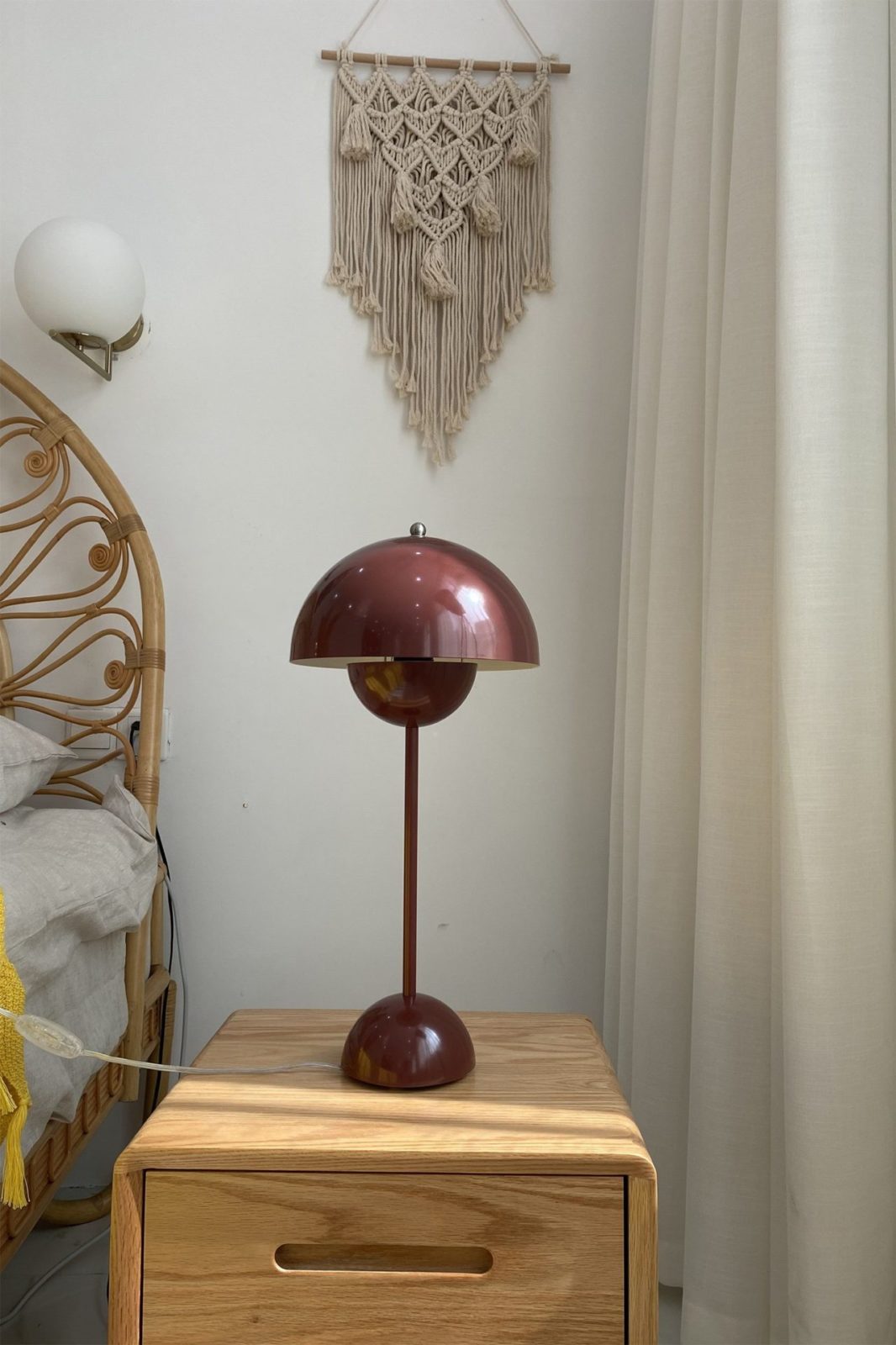 Whare Table Lamp  Burnished Brass - Modern Komfort Canada