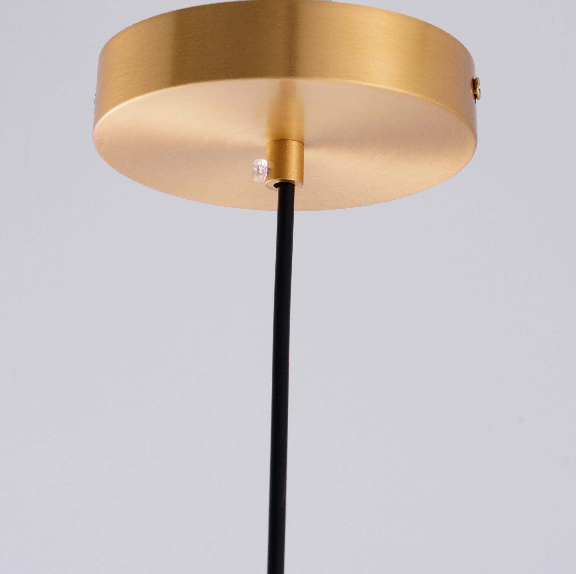 threshold crosby glass desk lamp brass