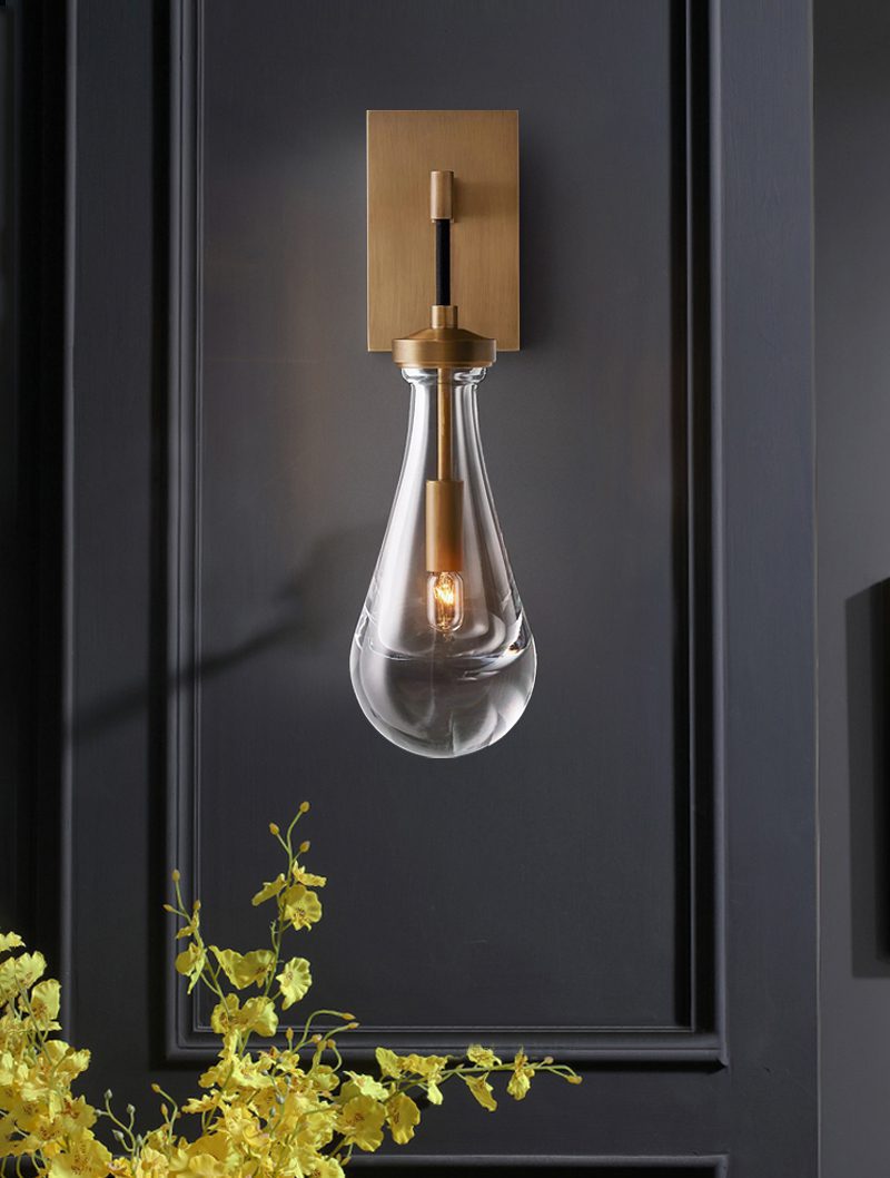 rh rain sconce