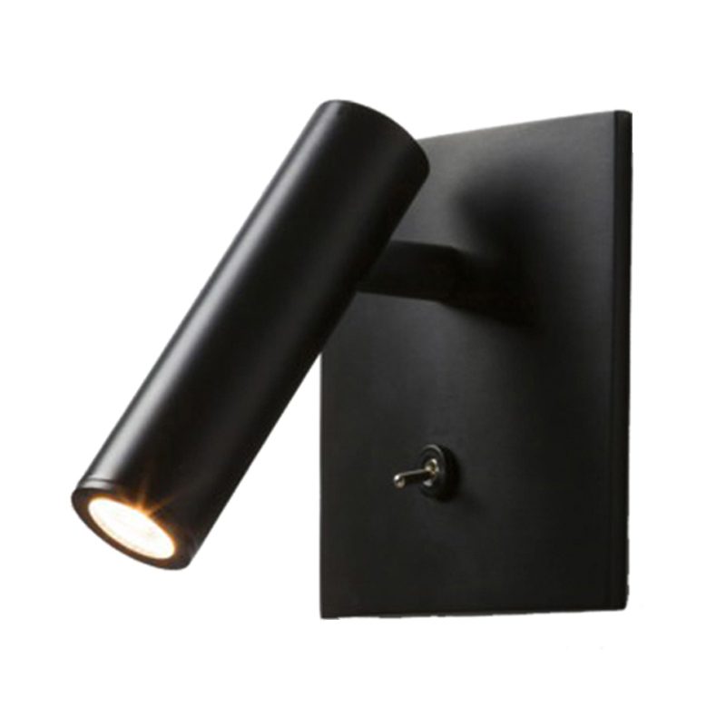 enna square led wall sconce