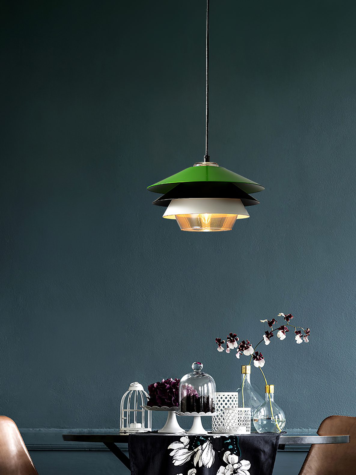 Long Tube Glass Pendant Light - Mooielight