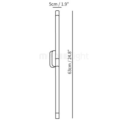 Candle Linear Wall Light - Mooielight - Candle Linear Wall Light