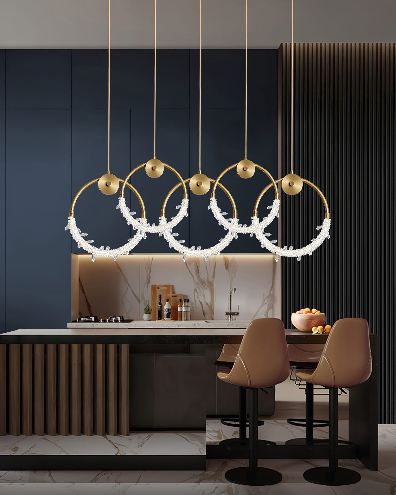 garland pendant light