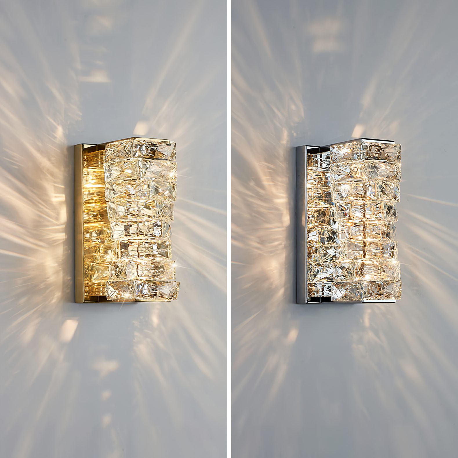 Wall Upgrader: 8 Unique and Elegant Crystal Wall Lamps - Mooielight