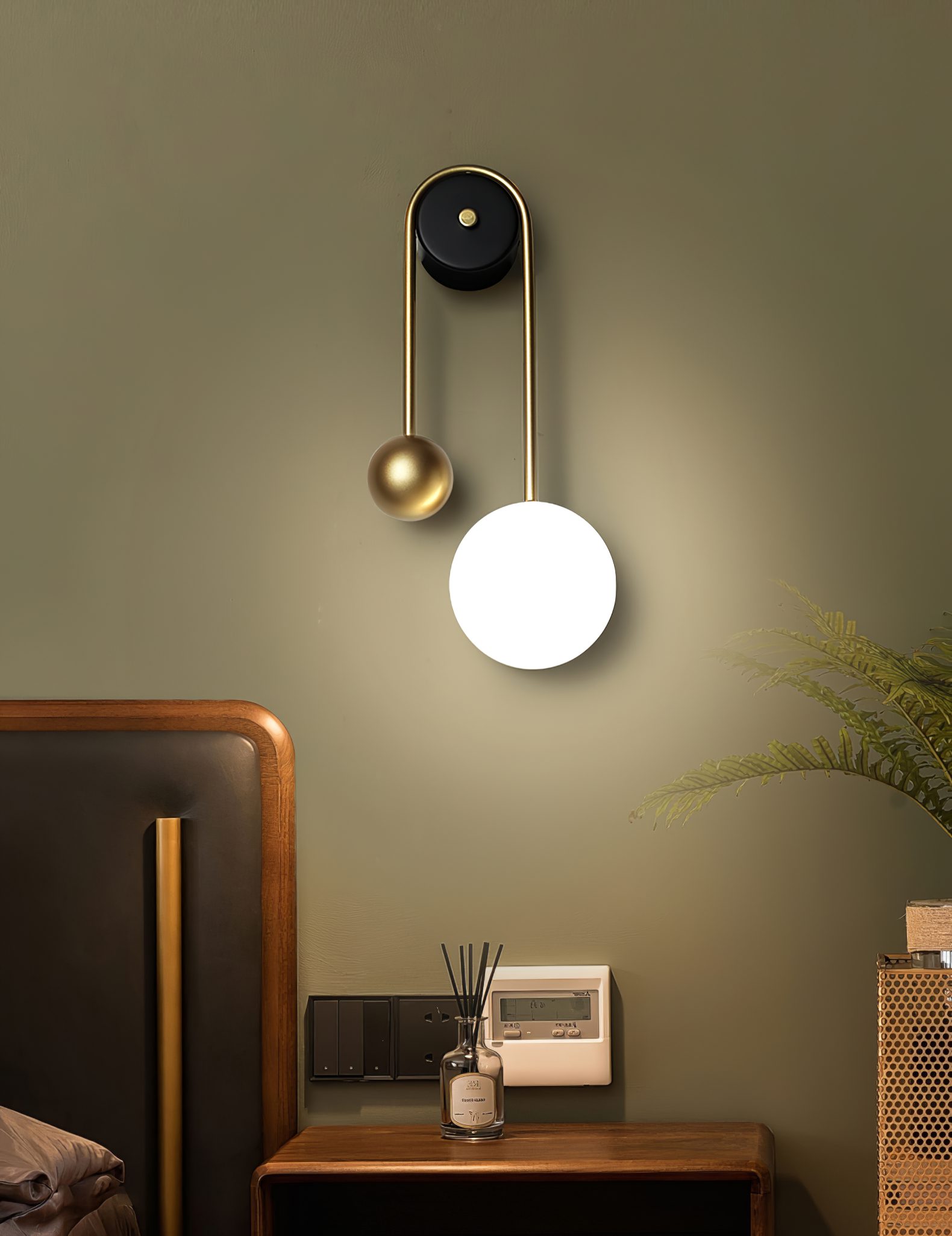 Aimee Single Pendulum Wall Light - Mooielight