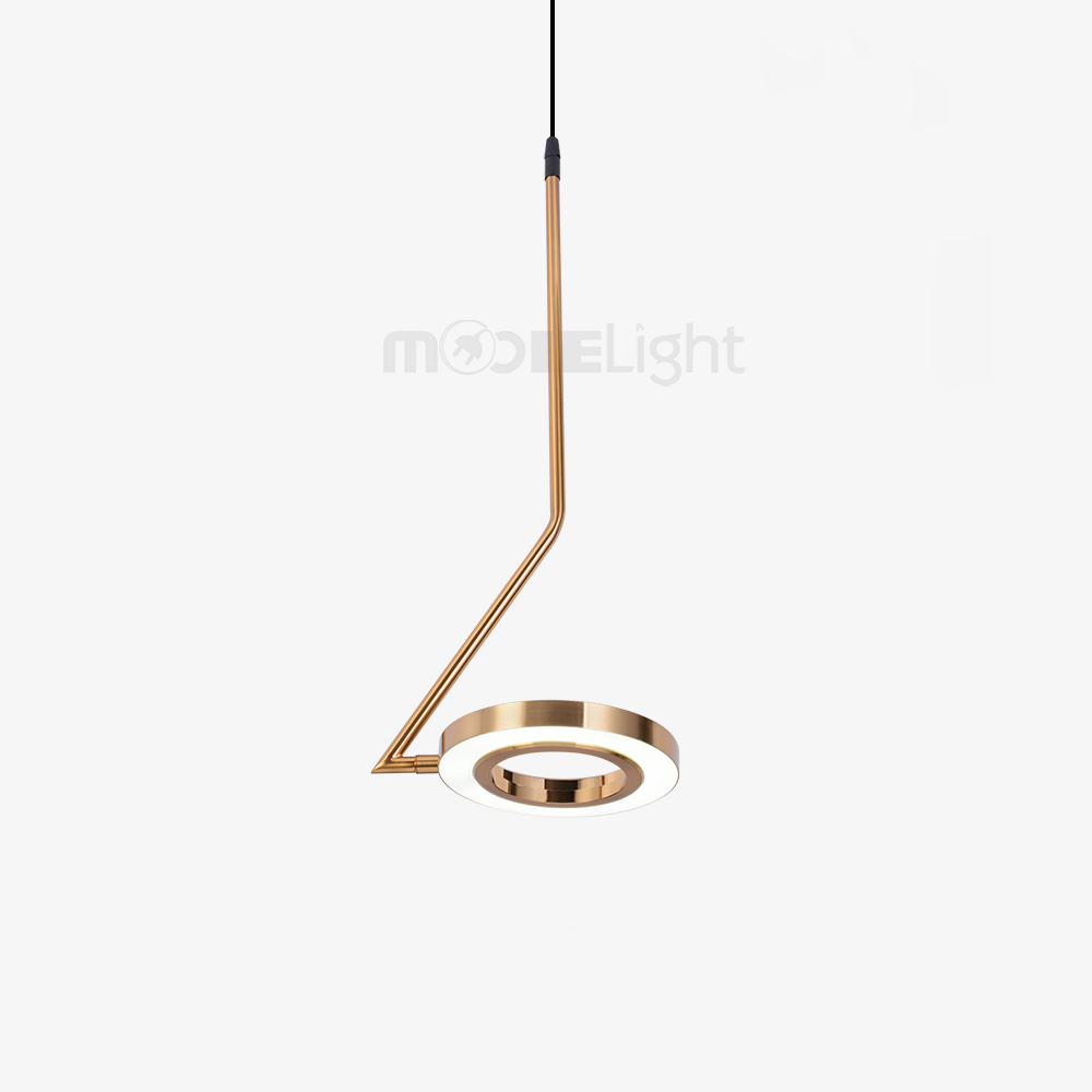 L shaped pendant deals light